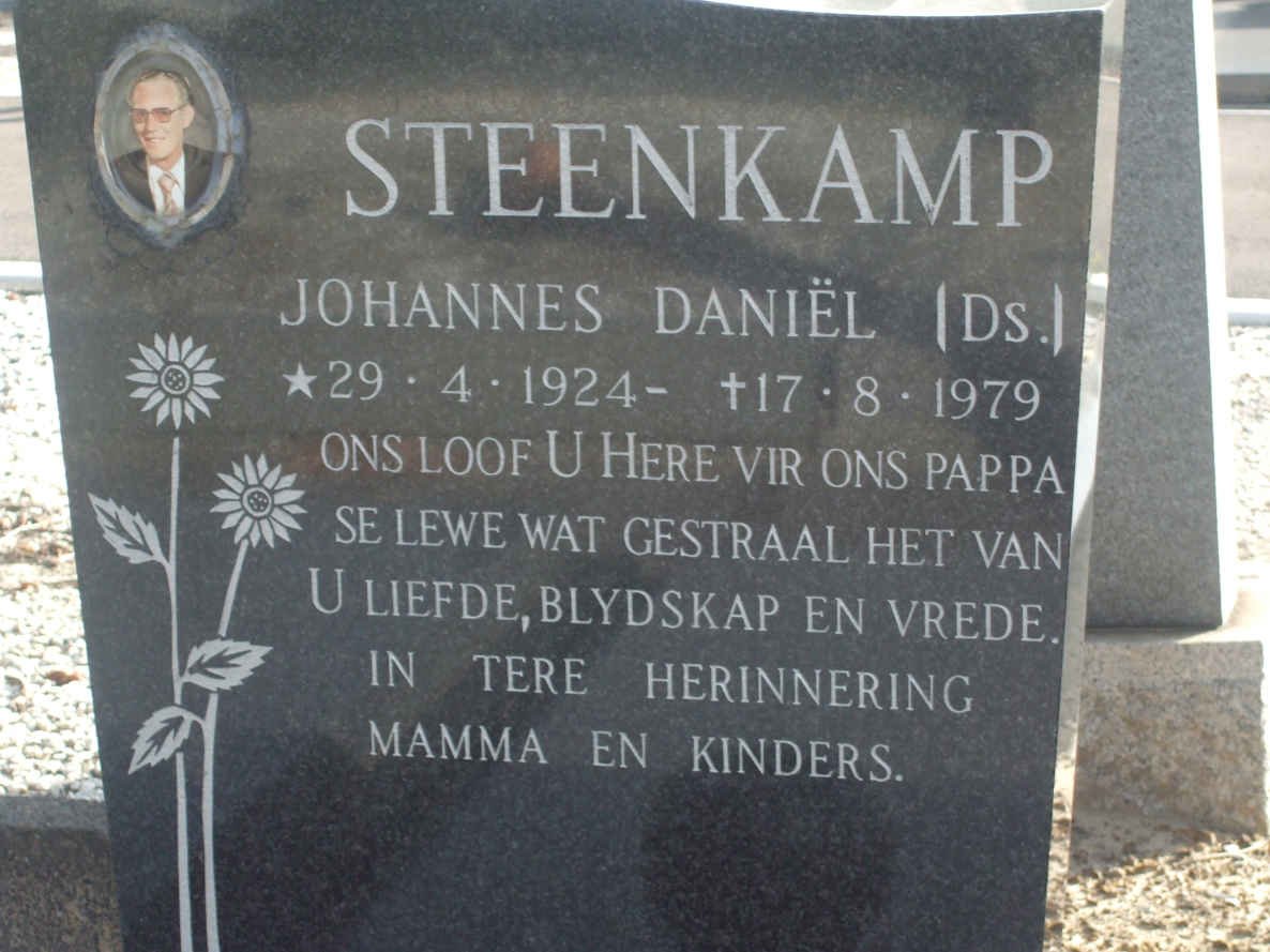 STEENKAMP Ds. Johannes Daniel 1924-1979