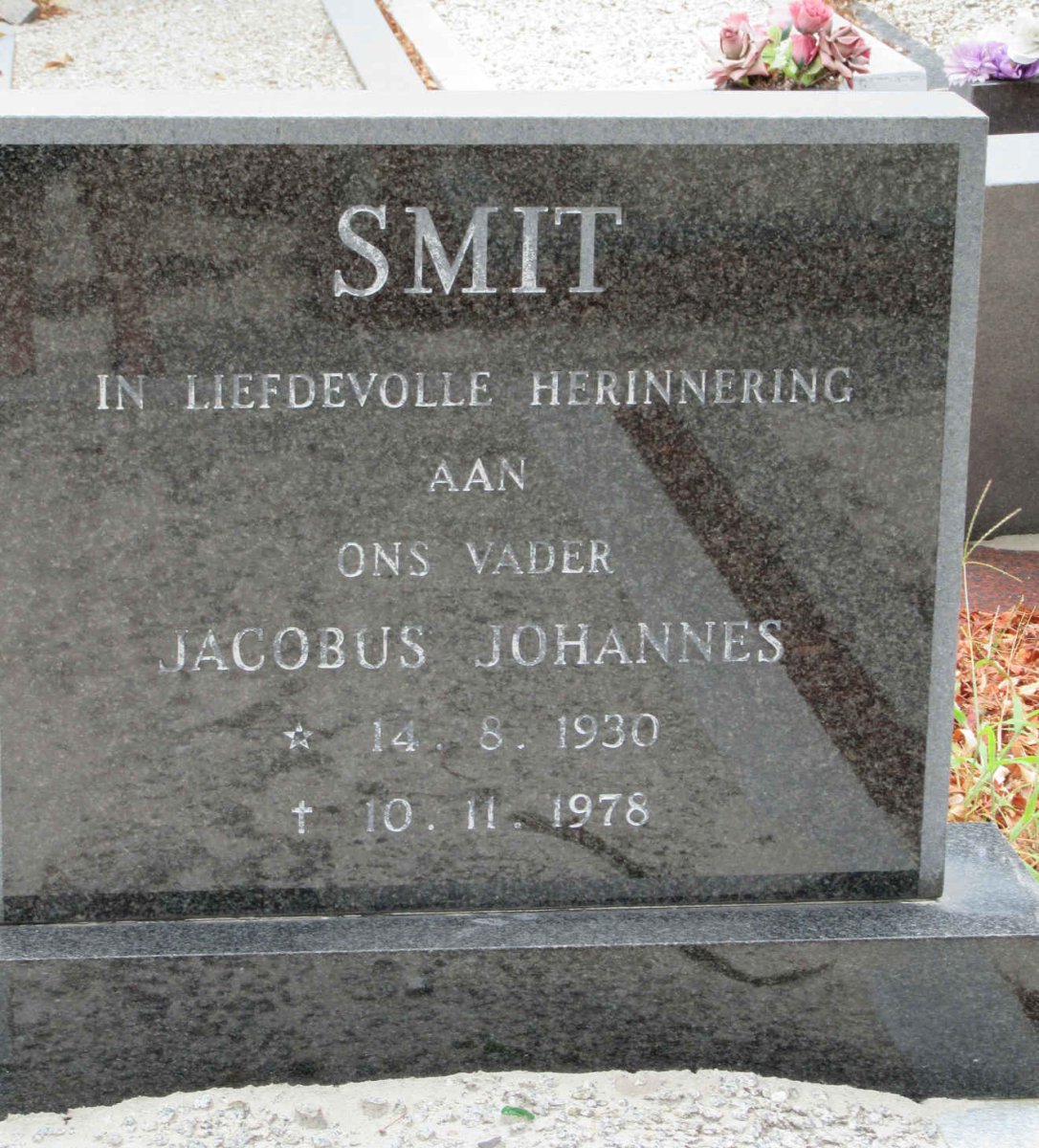 SMIT Jacobus Johannes 1930-1978