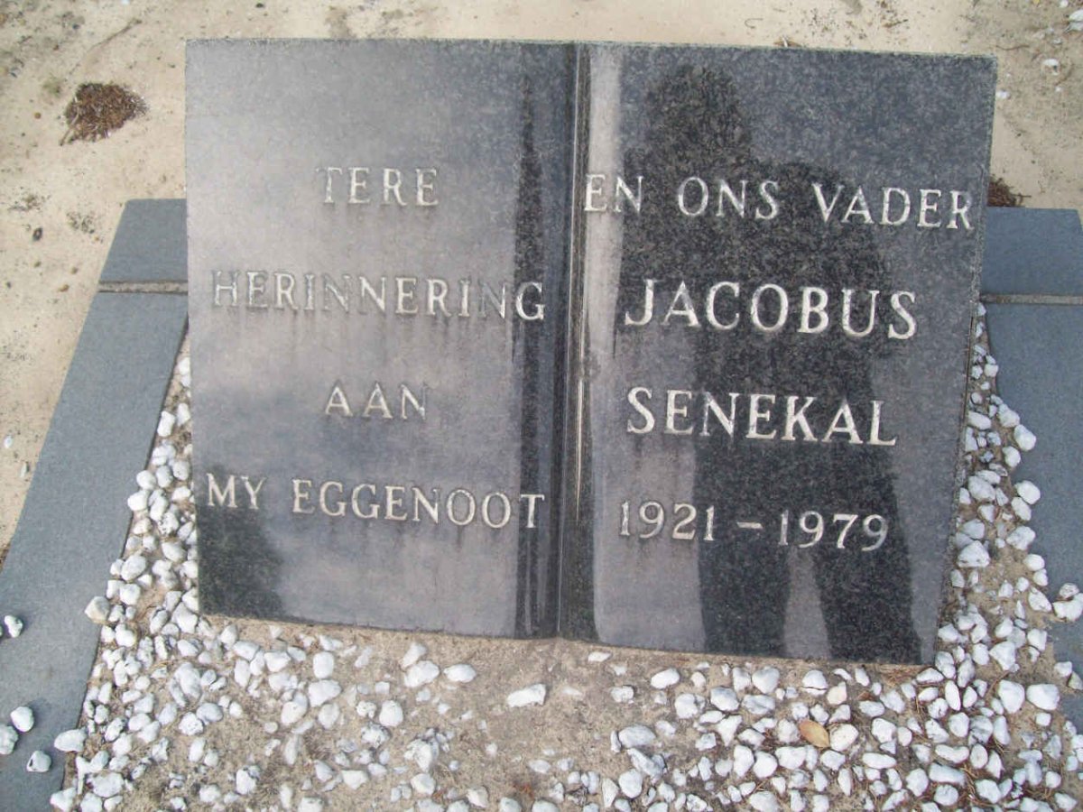 SENEKAL Jacobus 1921-1979