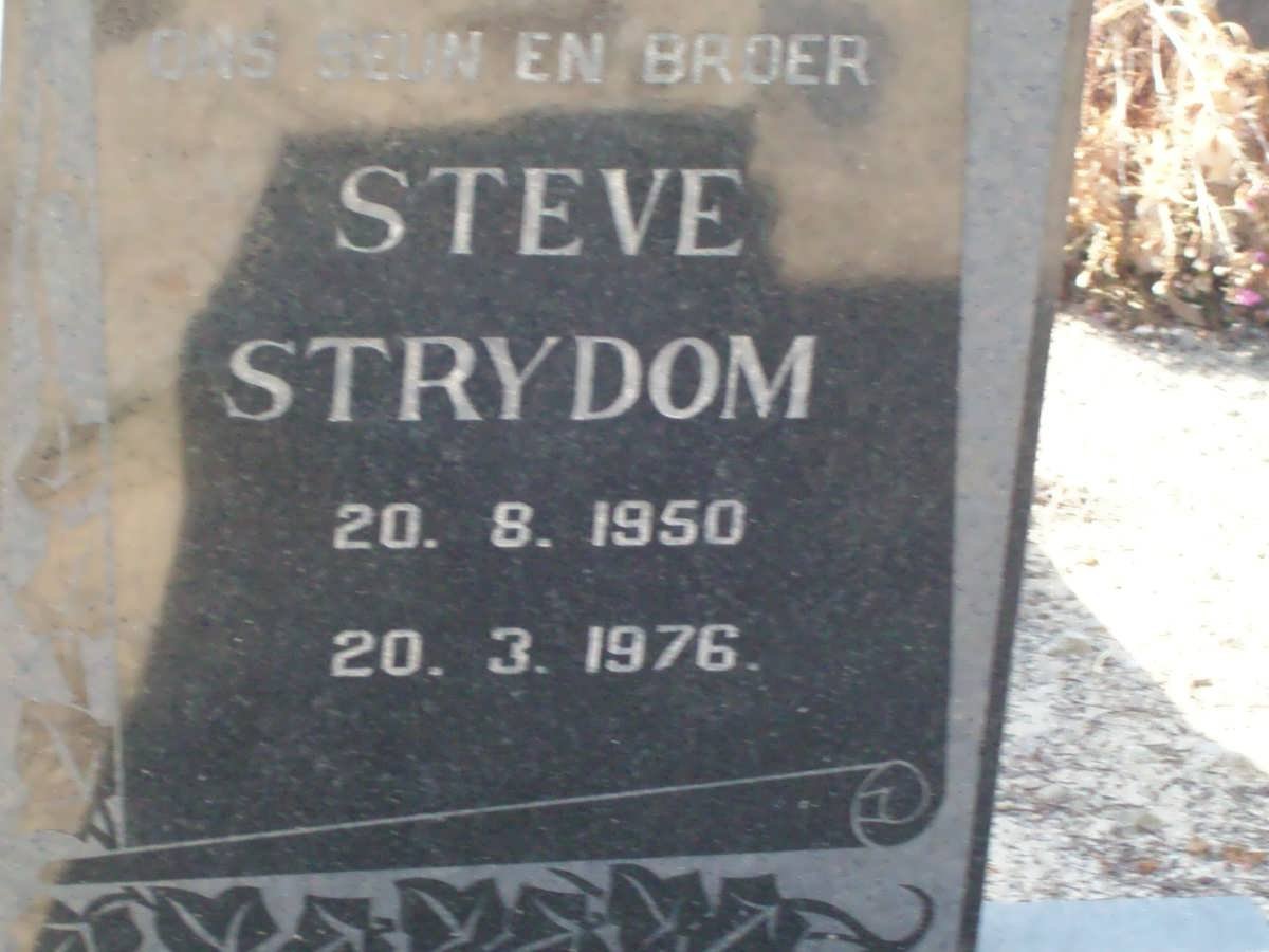 STRYDOM Steve 1950-1976