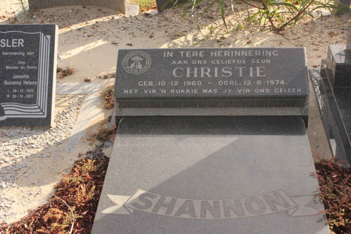 SHANNON Christie 1960-1974