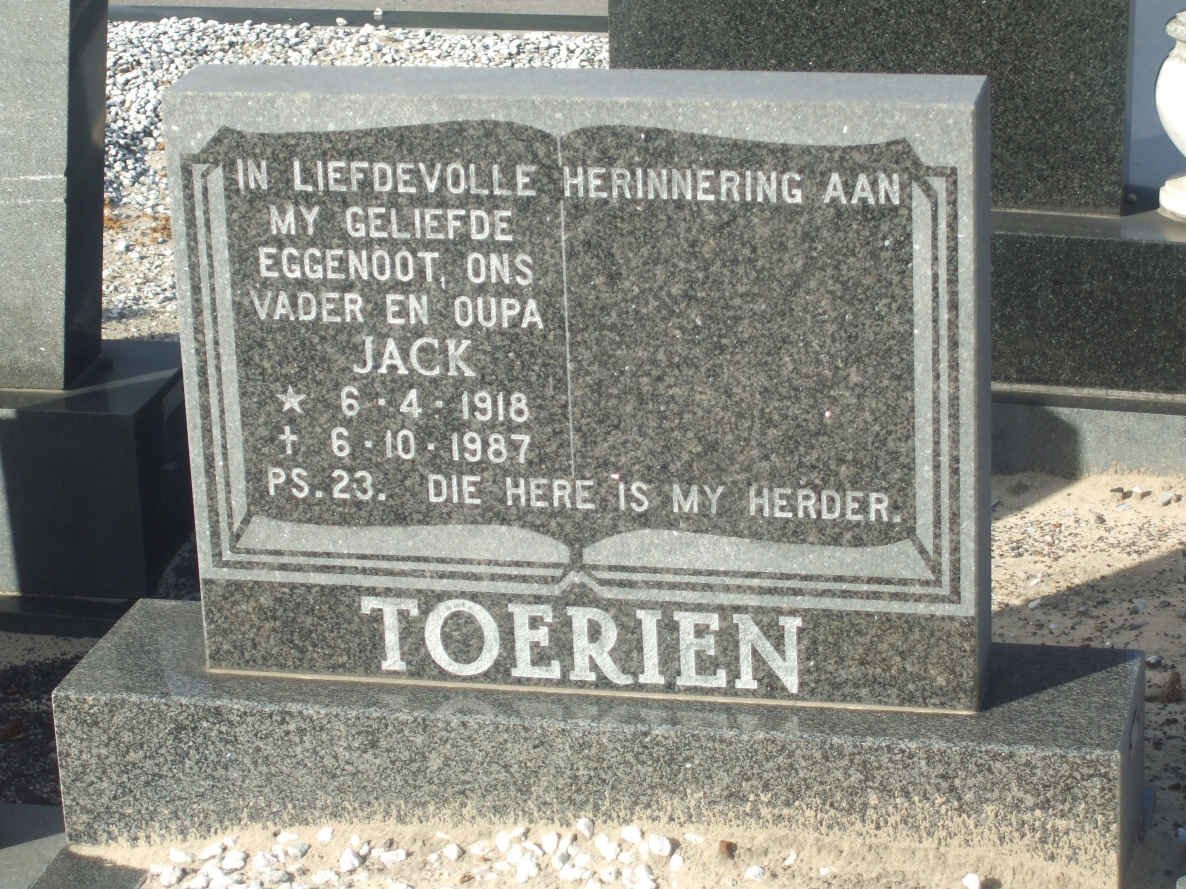 TOERIEN Jack 1918-1987