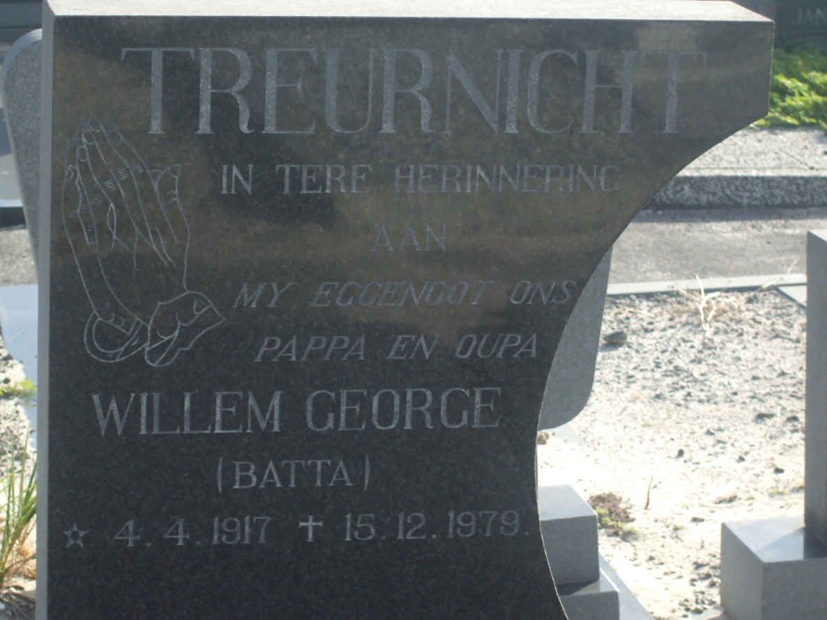 TREURNICHT Willem George 1917-1979
