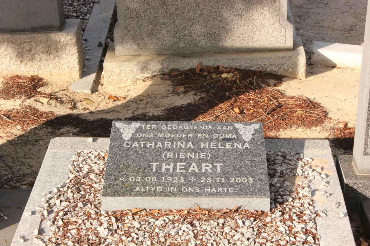 THEART Catharina Helena 1923-2003