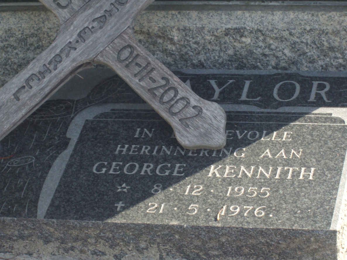 TAYLOR George Kennith 1955-1976 