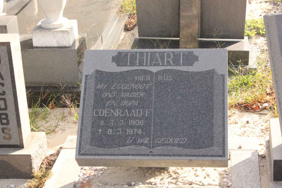 THIART Coenraad F. 1906-1974