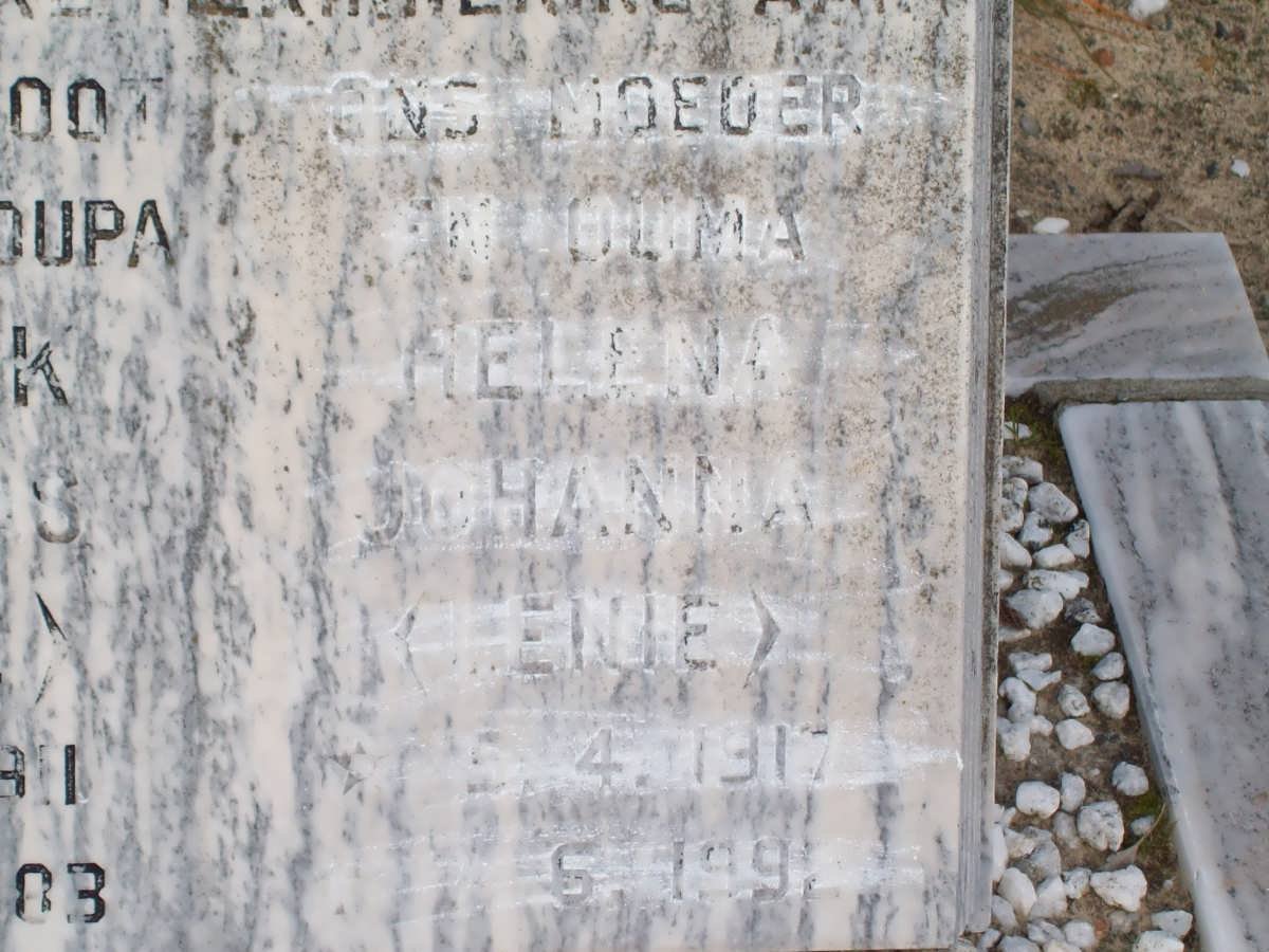 THIART Helena Johanna 1917-1991