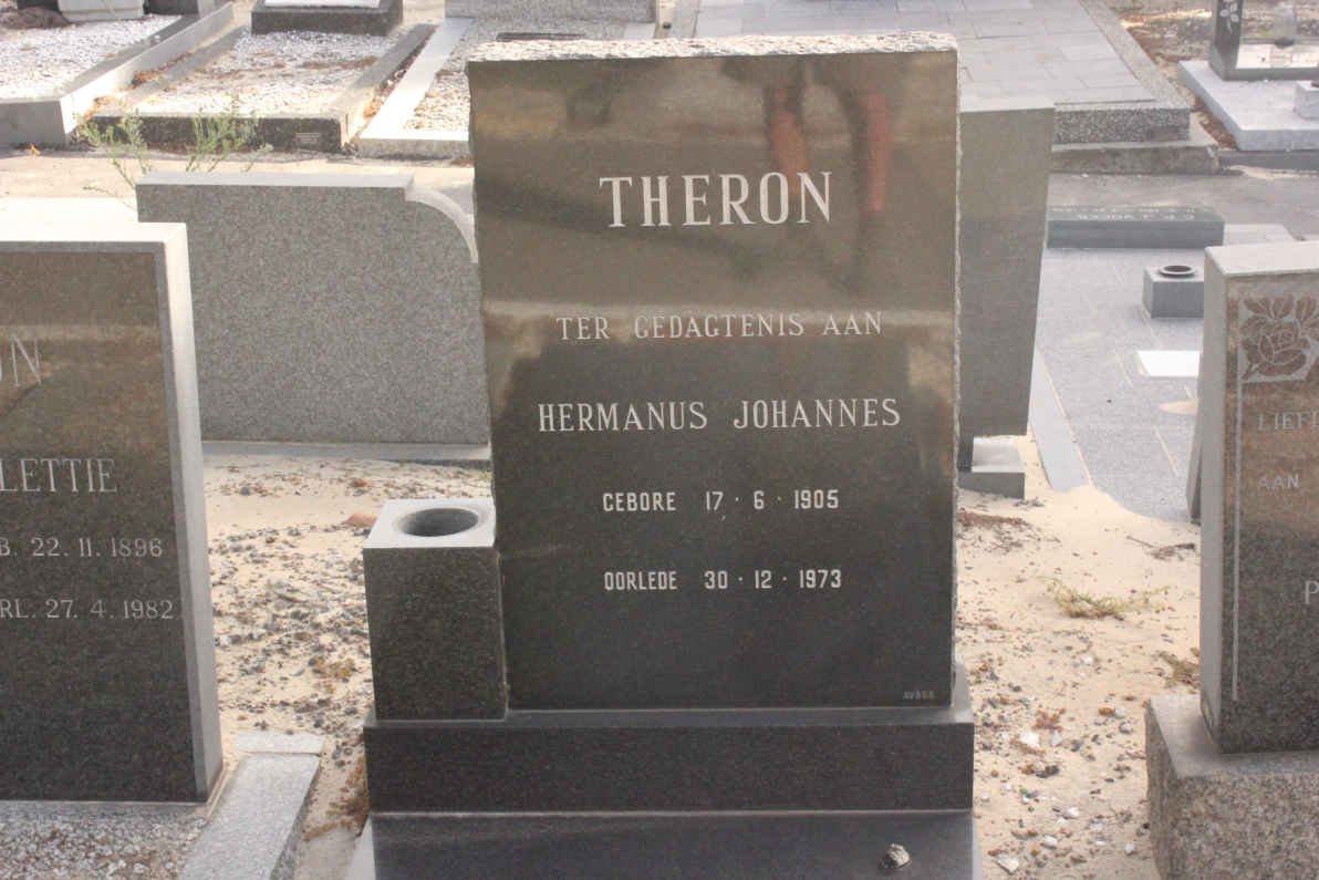 THERON Hermanus Johannes 1905-1973