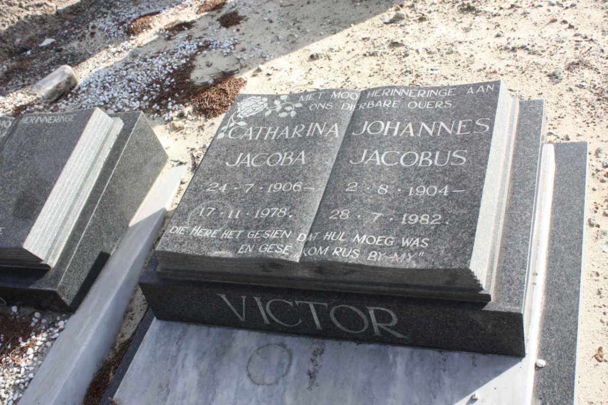 VICTOR Johannes Jacobus 1904-1982 &amp; Catharina Jacoba 1906-1978