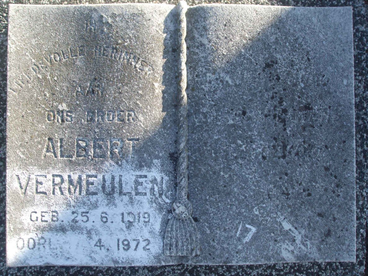 VERMEULEN Albert 1919-1972