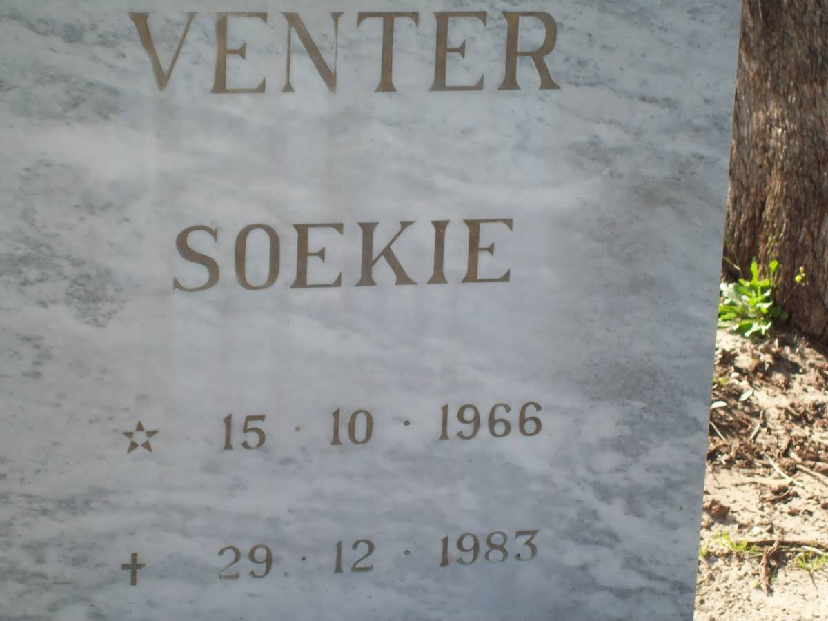 VENTER Soekie 1966-1983