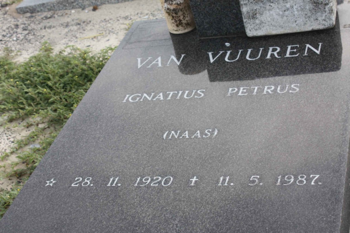 VUUREN Ignatius Petrus, van 1920-1987