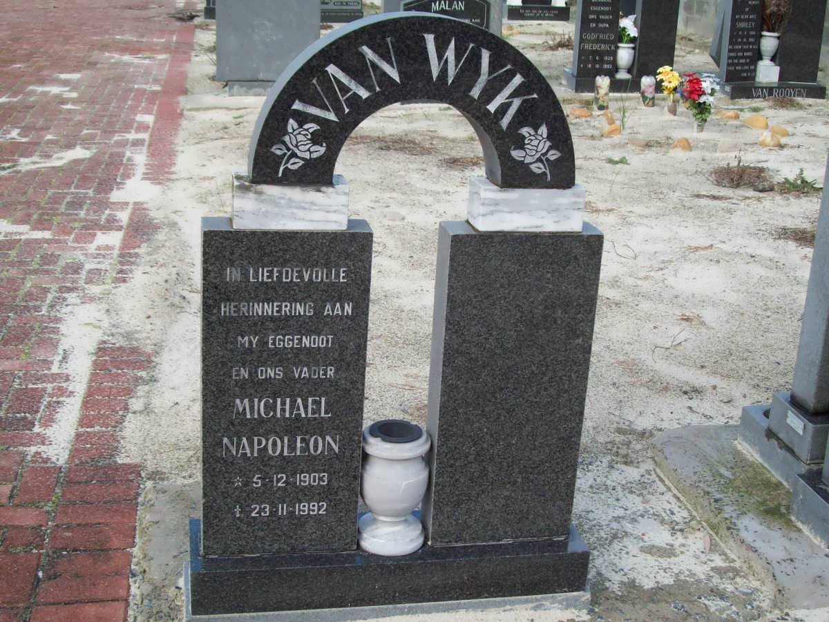 WYK Michael Napoleon, van 1903-1992