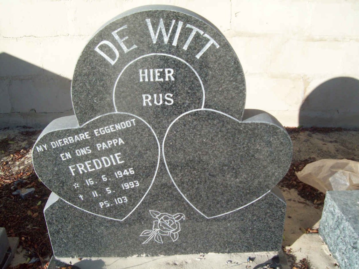 WITT Freddie, de 1946-1993