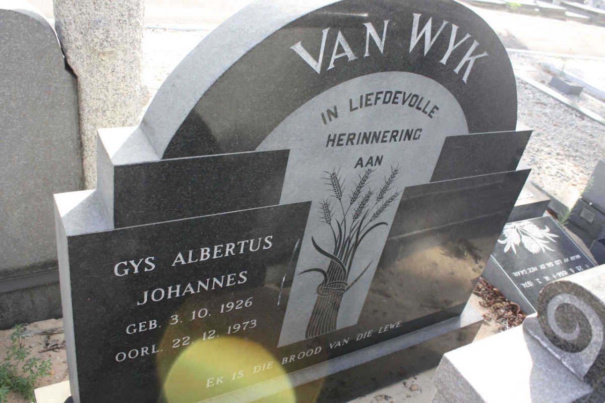 WYK Gys Albertus Johannes 1926-1973