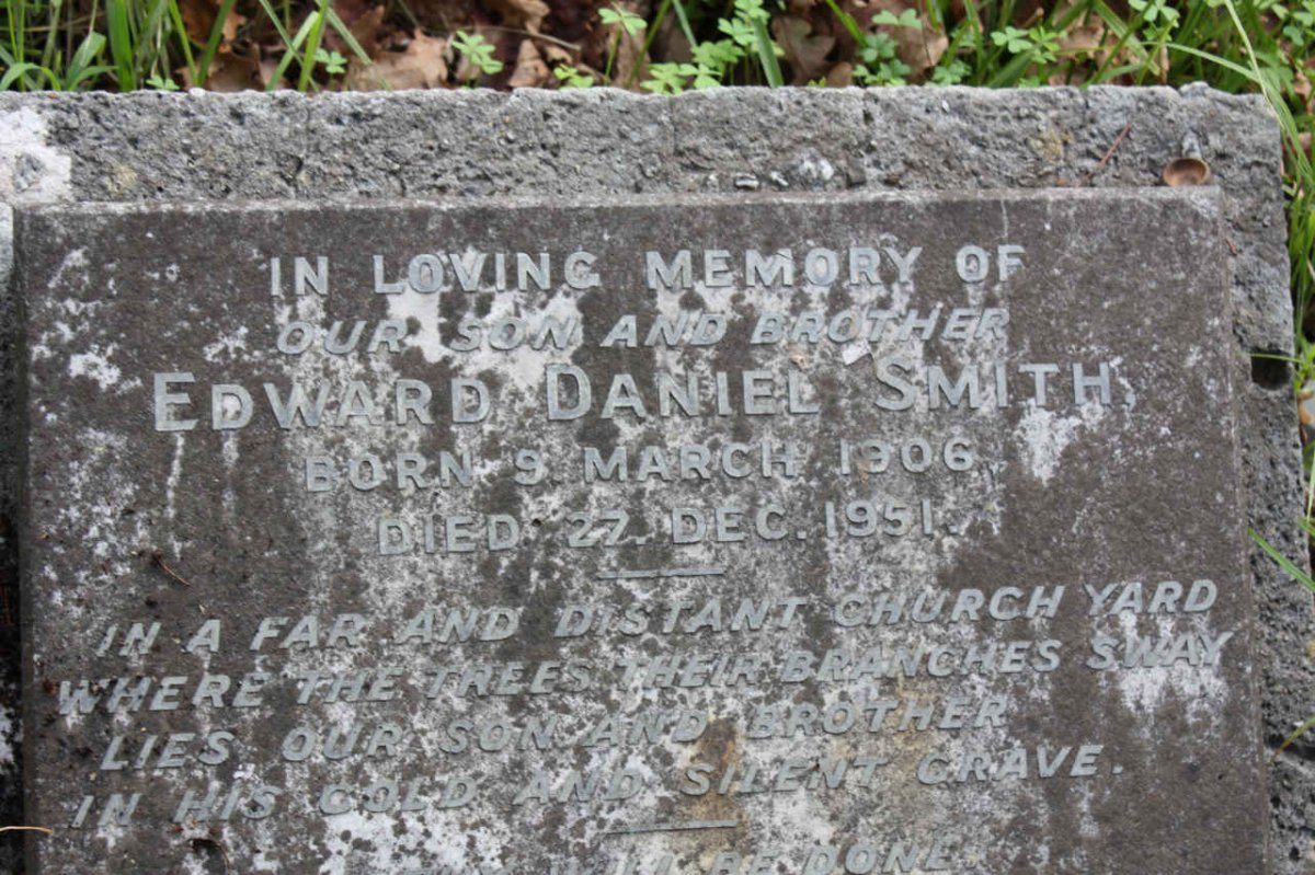 SMITH Edward Daniel 1906-1951