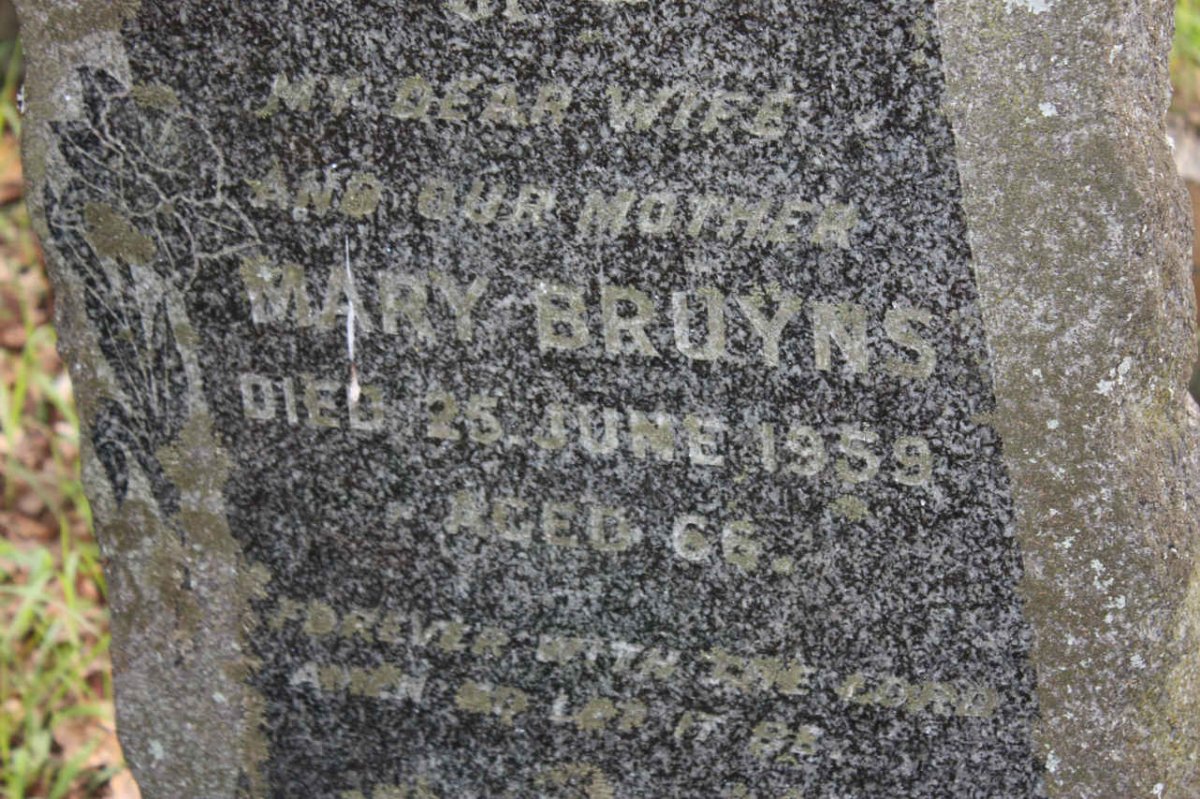 BRUYNS Mary -1959