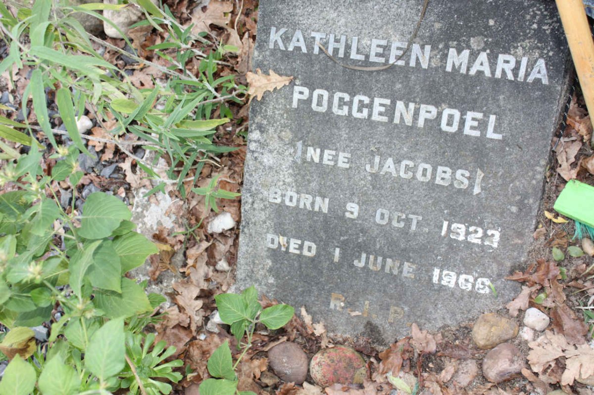 POGGENPOEL Kathleen Maria nee JACOBS 1922-1966
