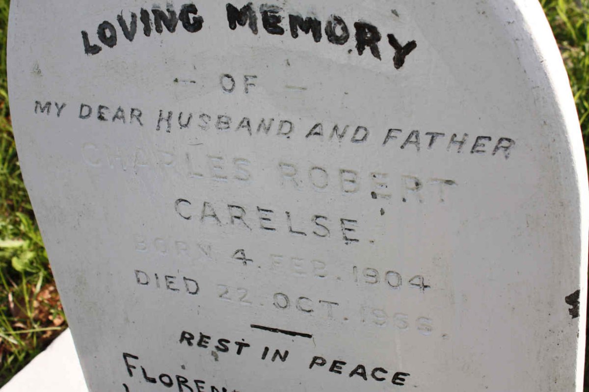 CARELSE Charles Robert 1904-1956