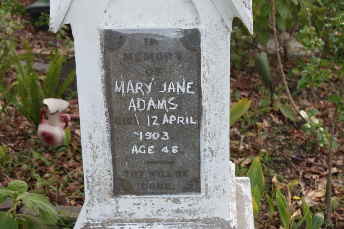 ADAMS Mary Jane -1903