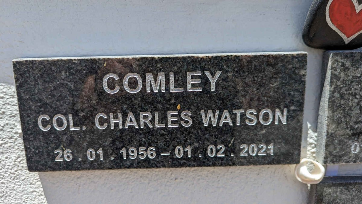 COMLEY Charles Watson 1956-2021
