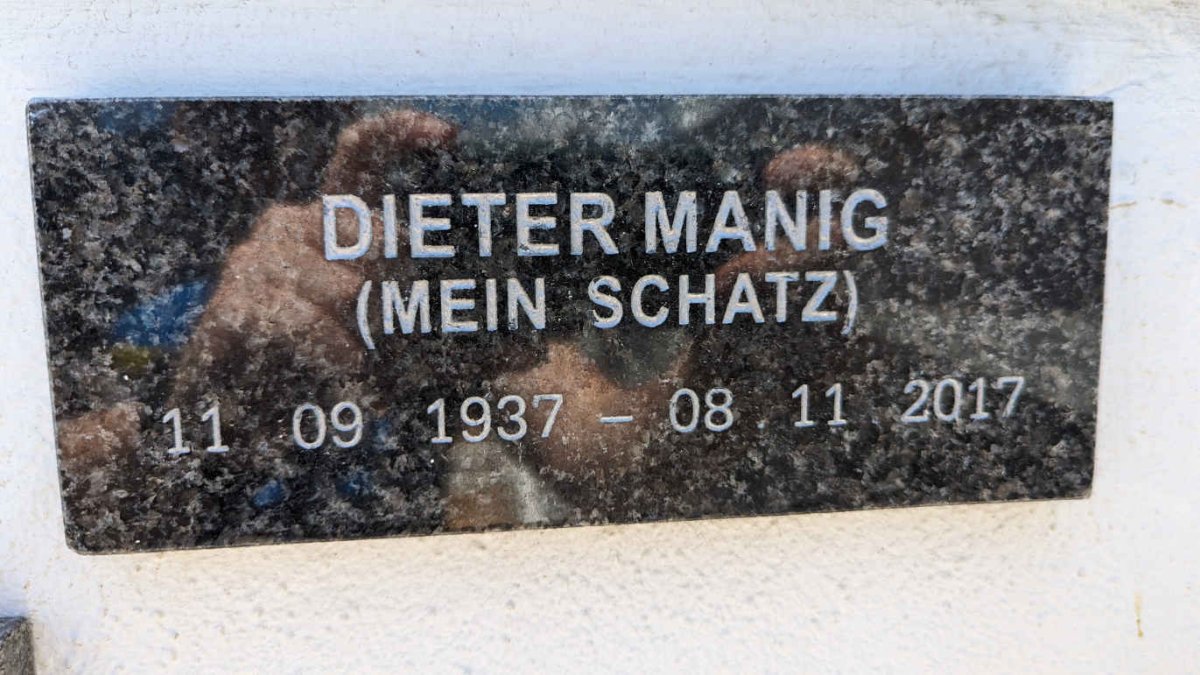 MANIG Dieter 1937-2017