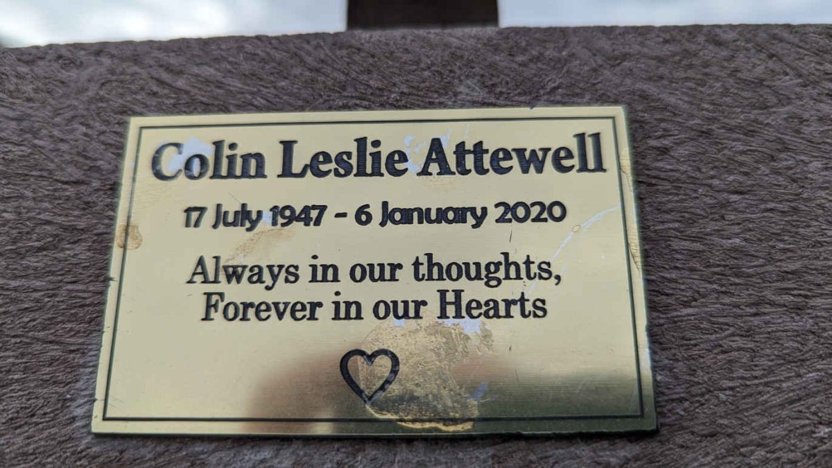 ATTEWELL Colin Leslie 1947-2020