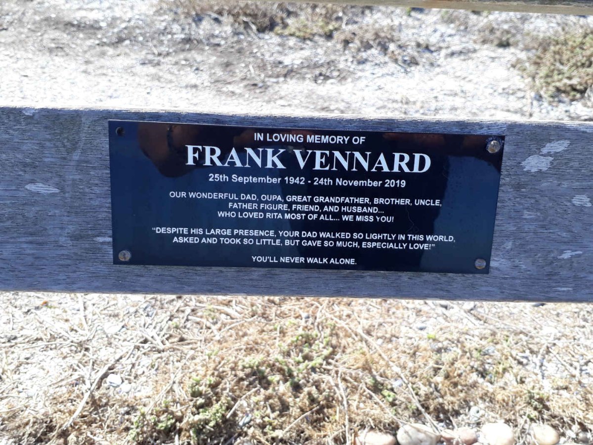 VENNARD Frank 1942-2019