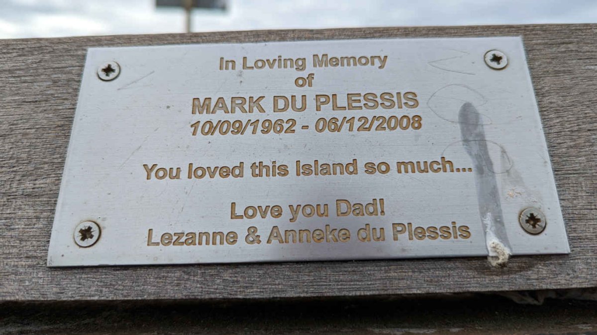 PLESSIS Mark, du 1962-2008