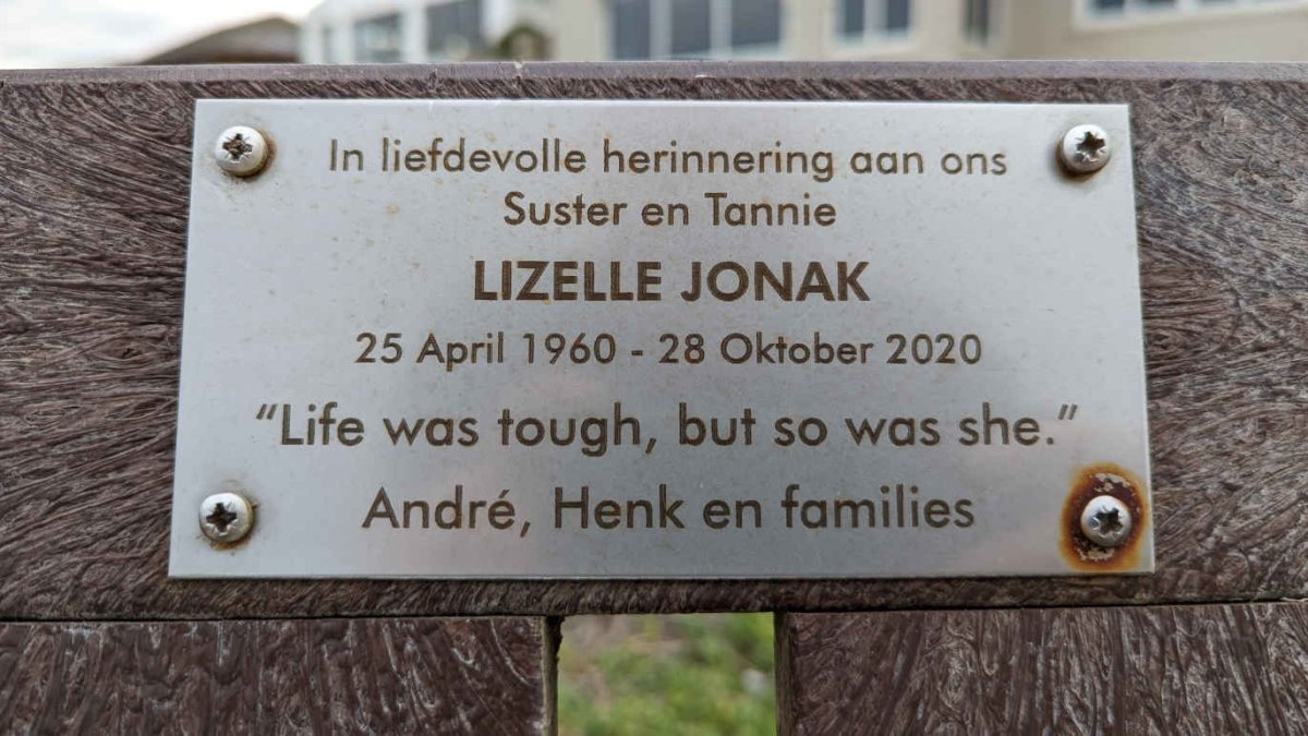 JONAK Lizelle 1960-2020