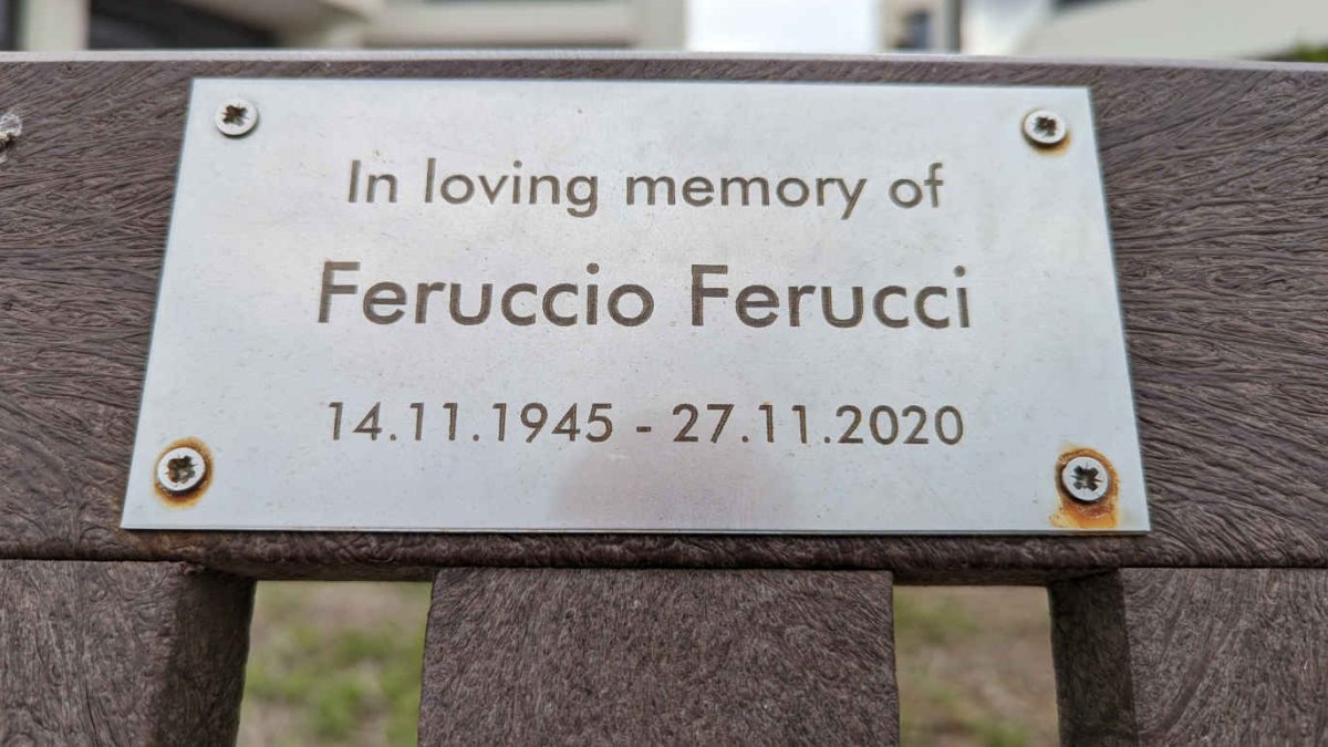 FERUCCI Feruccio 1945-2020