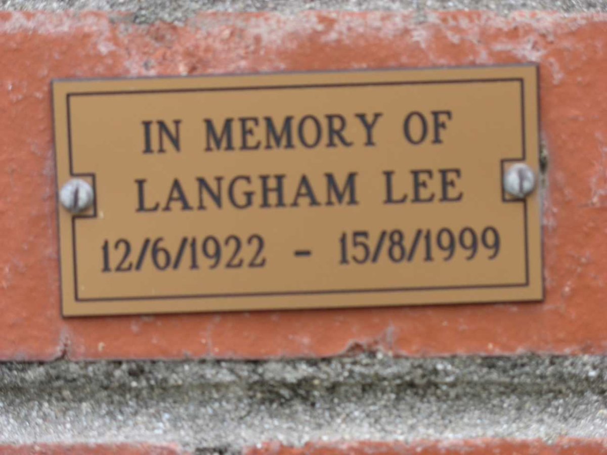 LEE Langham 1922-1999