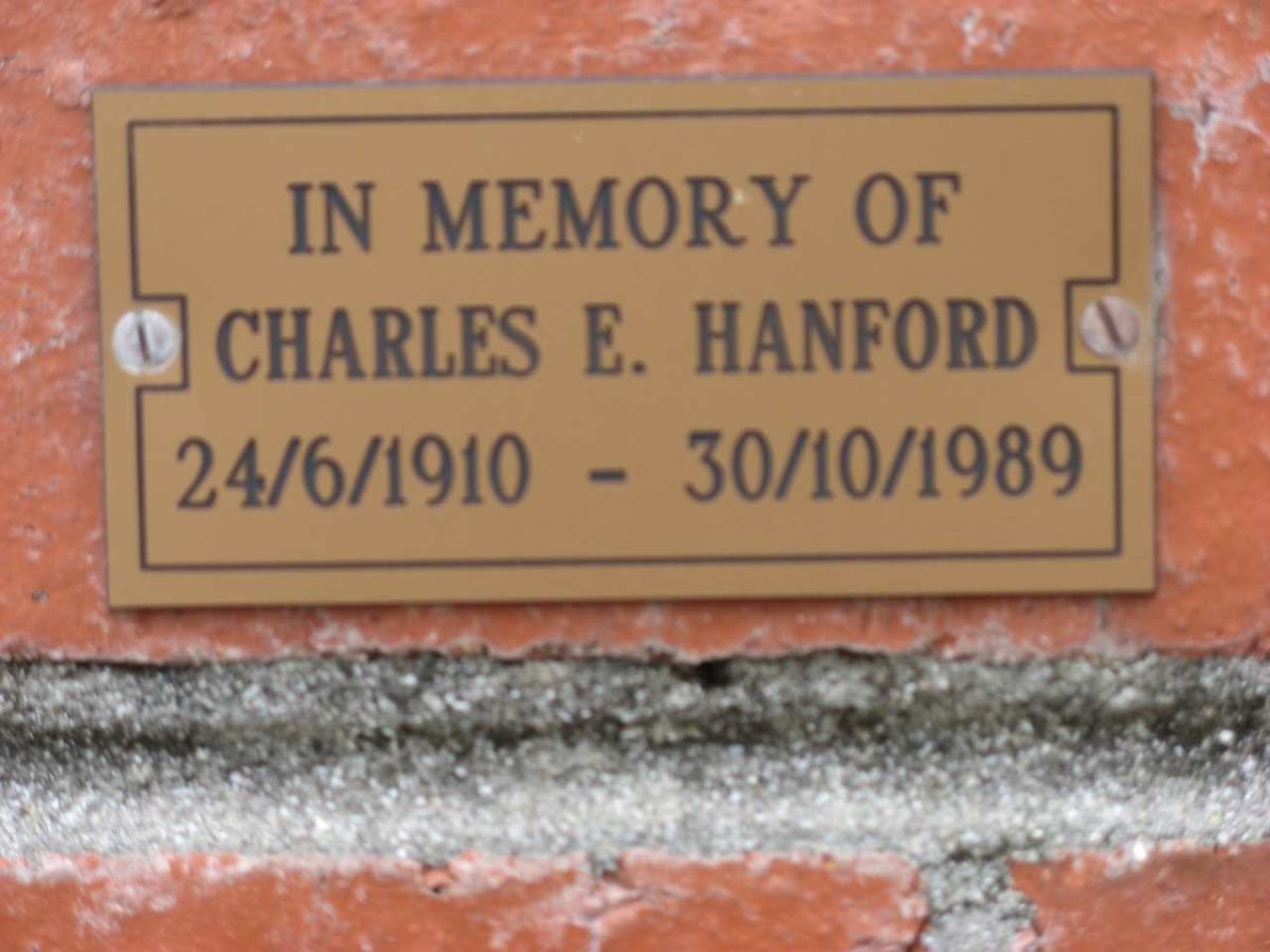 HANFORD Charles E. 1910-1989