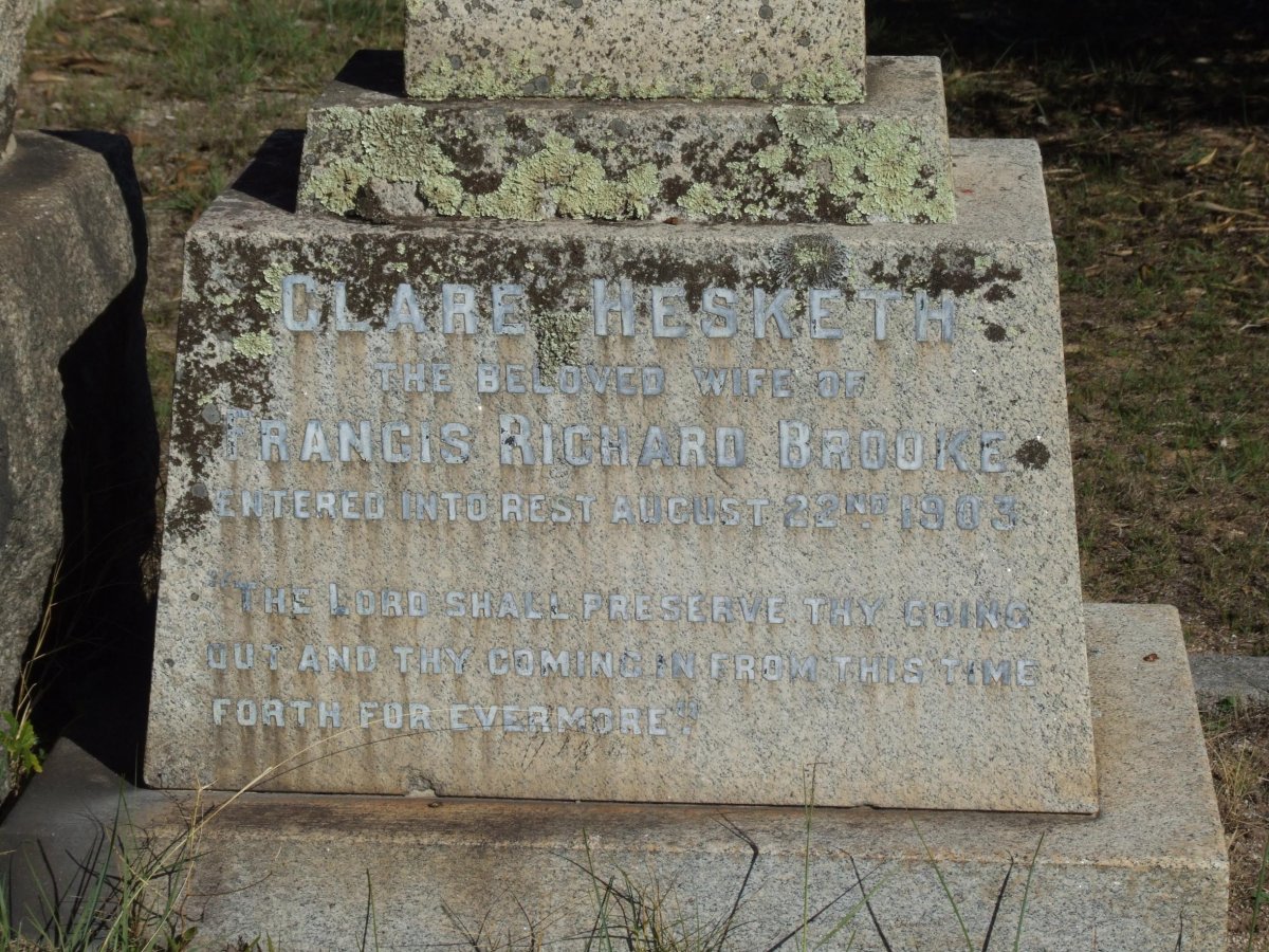 BROOKE Clare Hesketh -1903