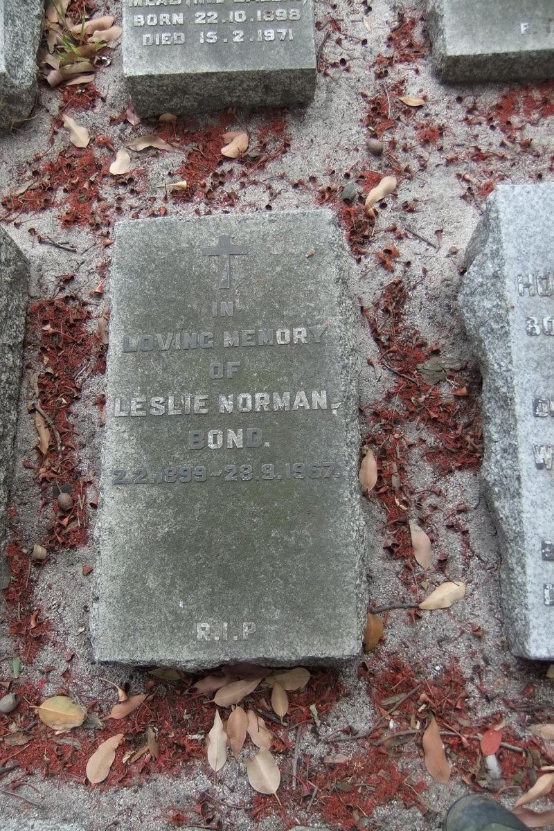 BOND Leslie Norman 1899-1967