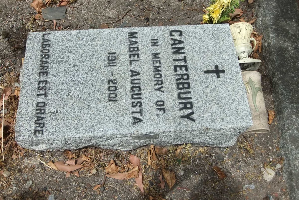 CANTERBURY Mabel Augusta 1911-2001