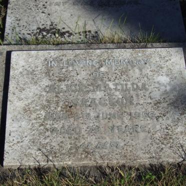 ISAACSON Alice Matilda -1956