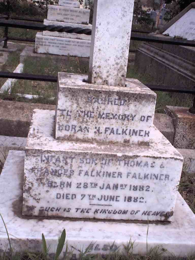 FALKINER Doran H. 1882-1882