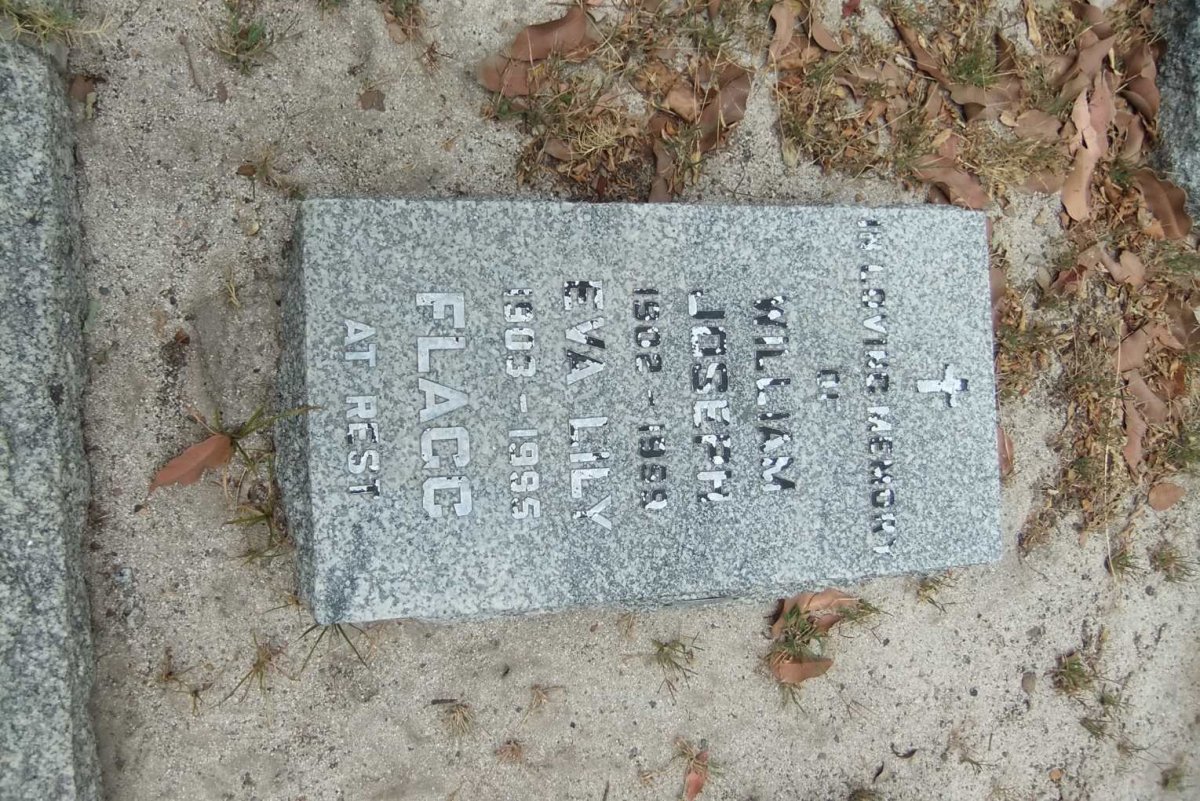 FLAGG William Joseph 1902-1959 &amp; Eva Lily 1903-1995