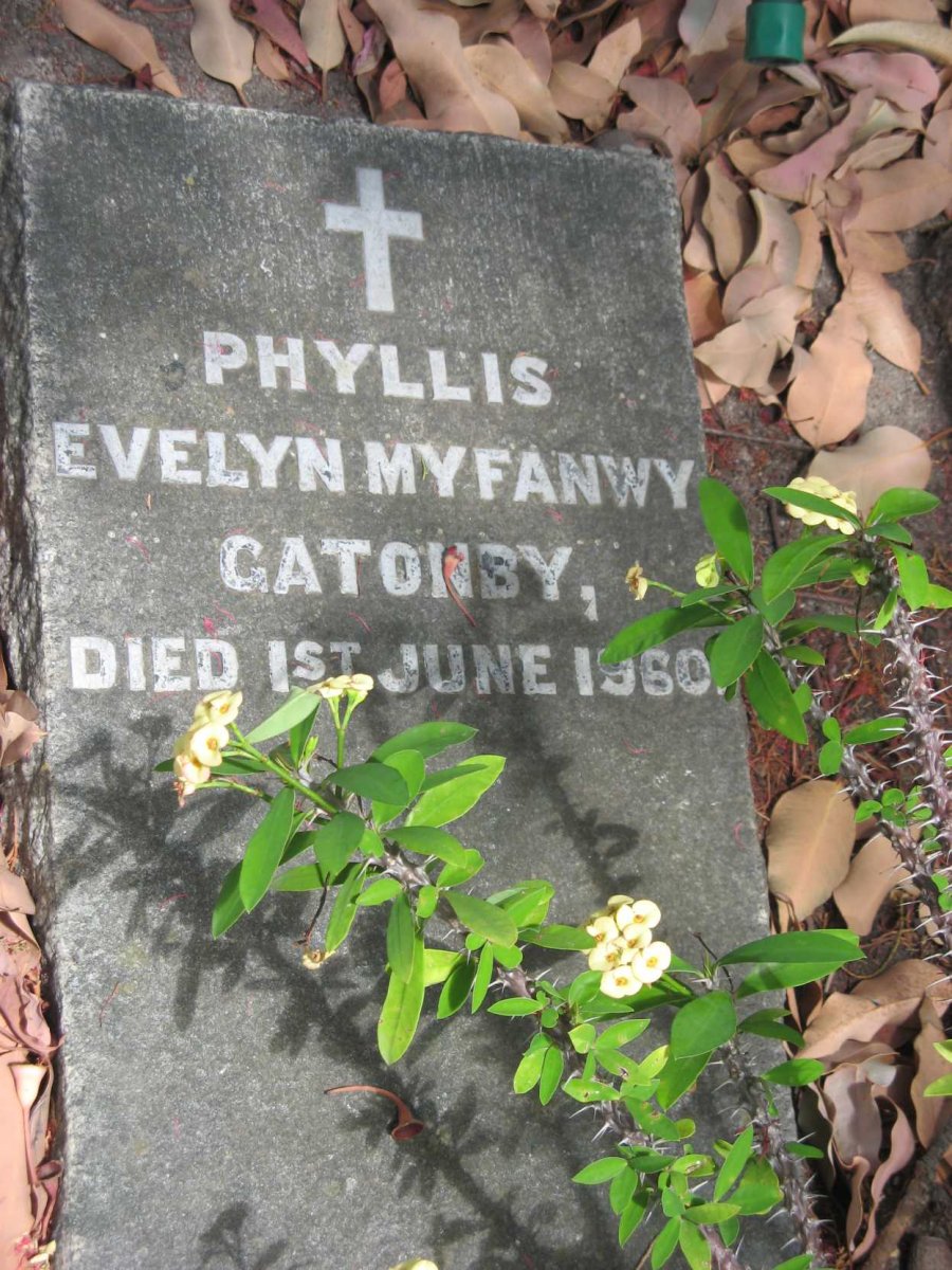 GATONBY Phyllis Evelyn Myfanwy  -1960