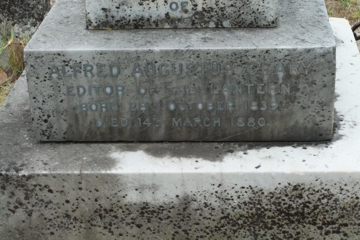 GEARY Alfred Augustus 1839-1880
