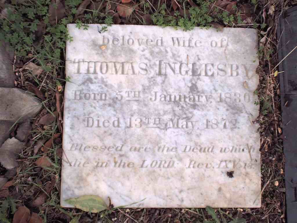 INGLESBY 1830-1873