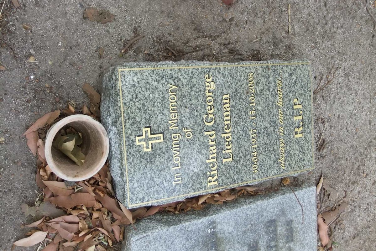 LIEDEMAN Richard George 1937-2008