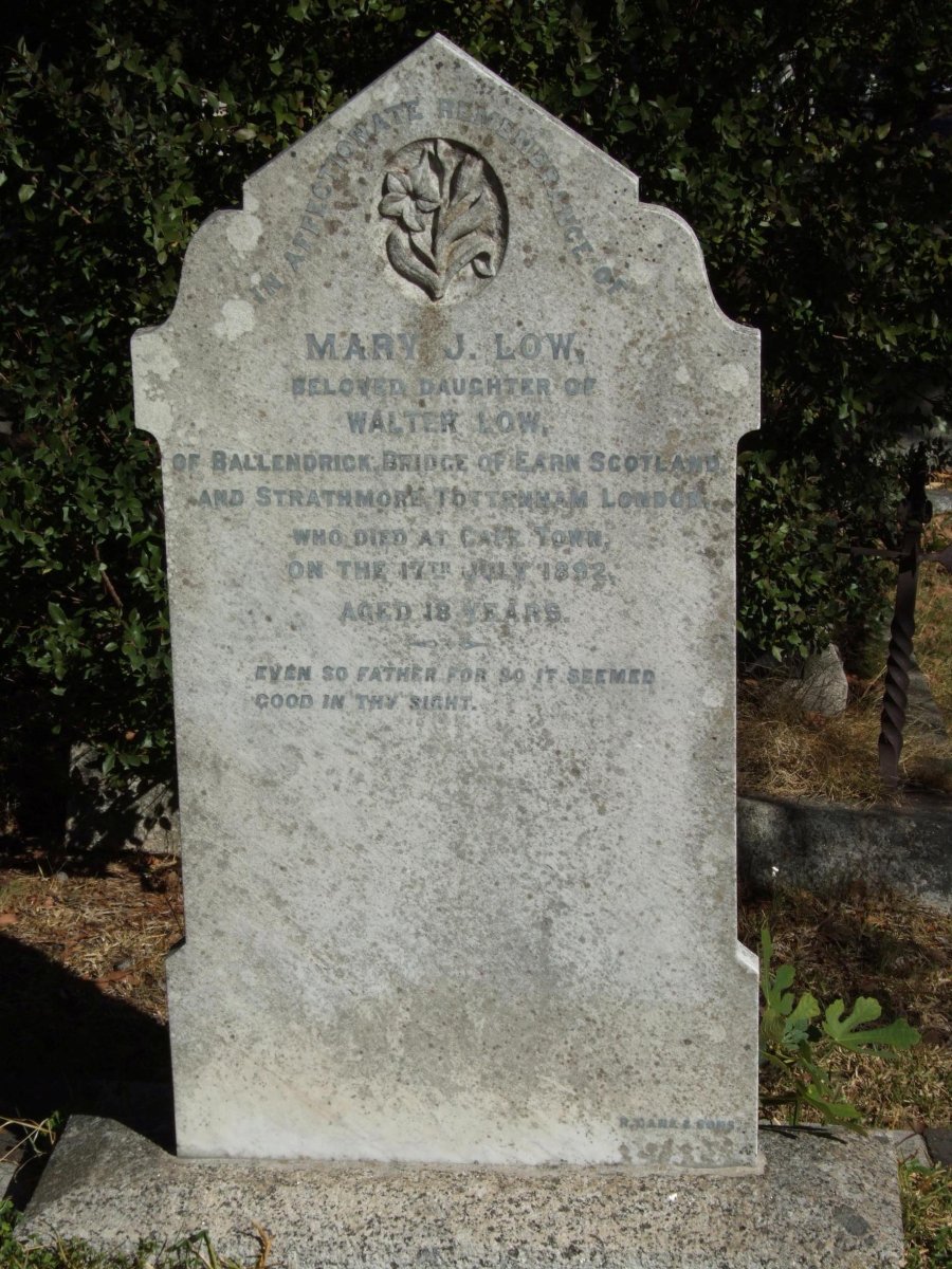 LOW Mary J. -1892