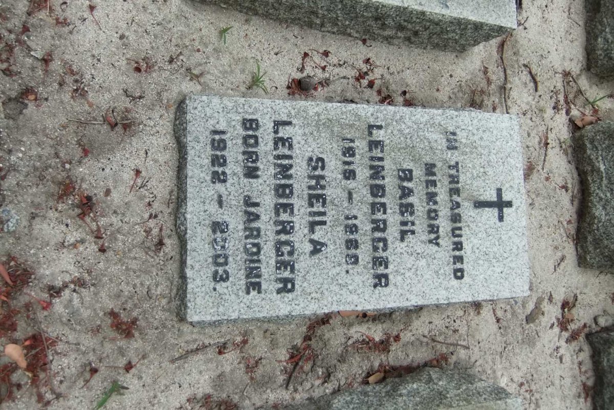 LEINBERGER Basil 1915-1969 &amp; Sheila JARDINE 1922-2003