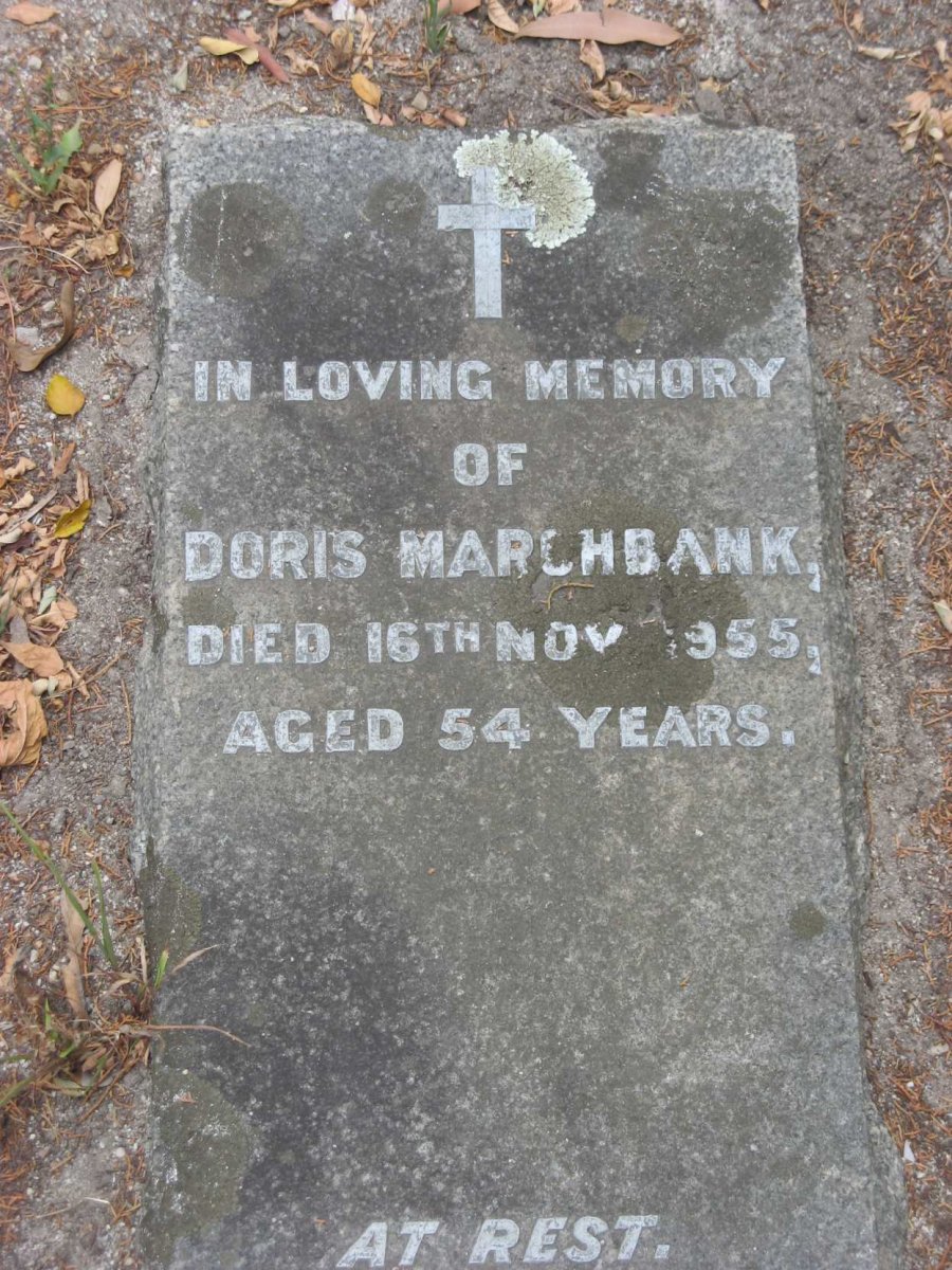 MARCHBANK Doris -1955