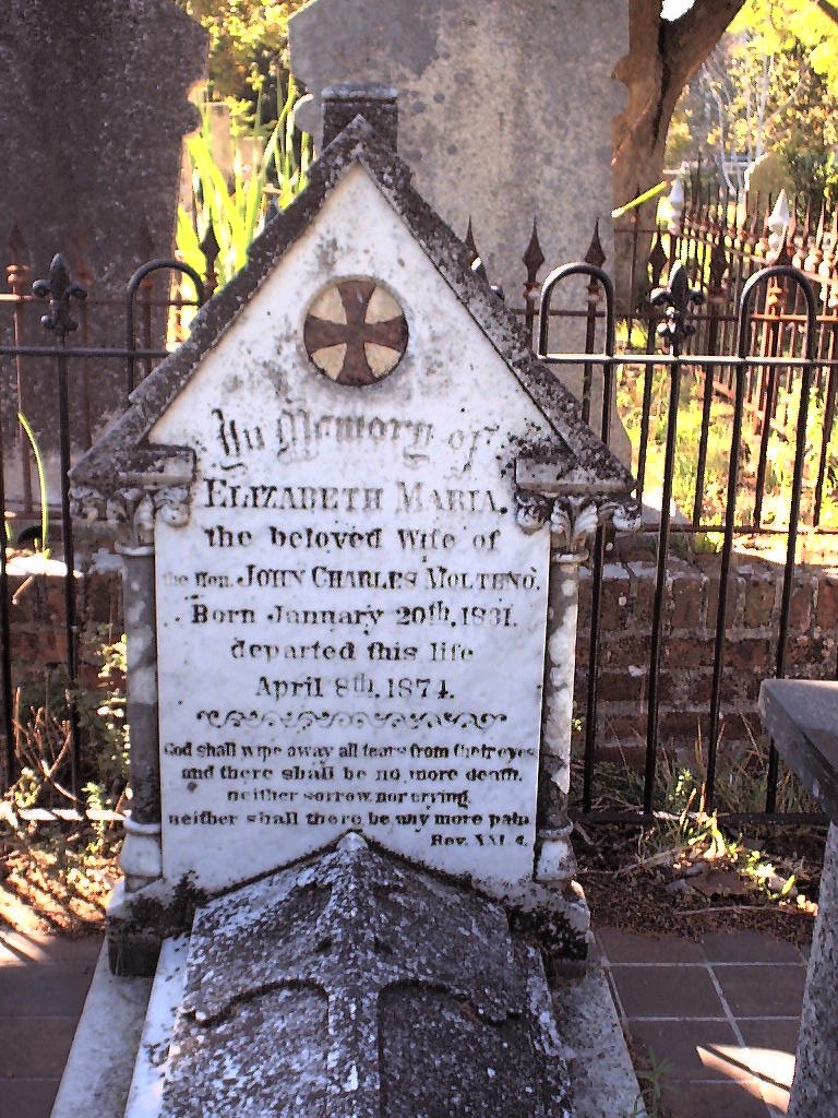 MOLTENO Elizabeth Maria 1831-1874