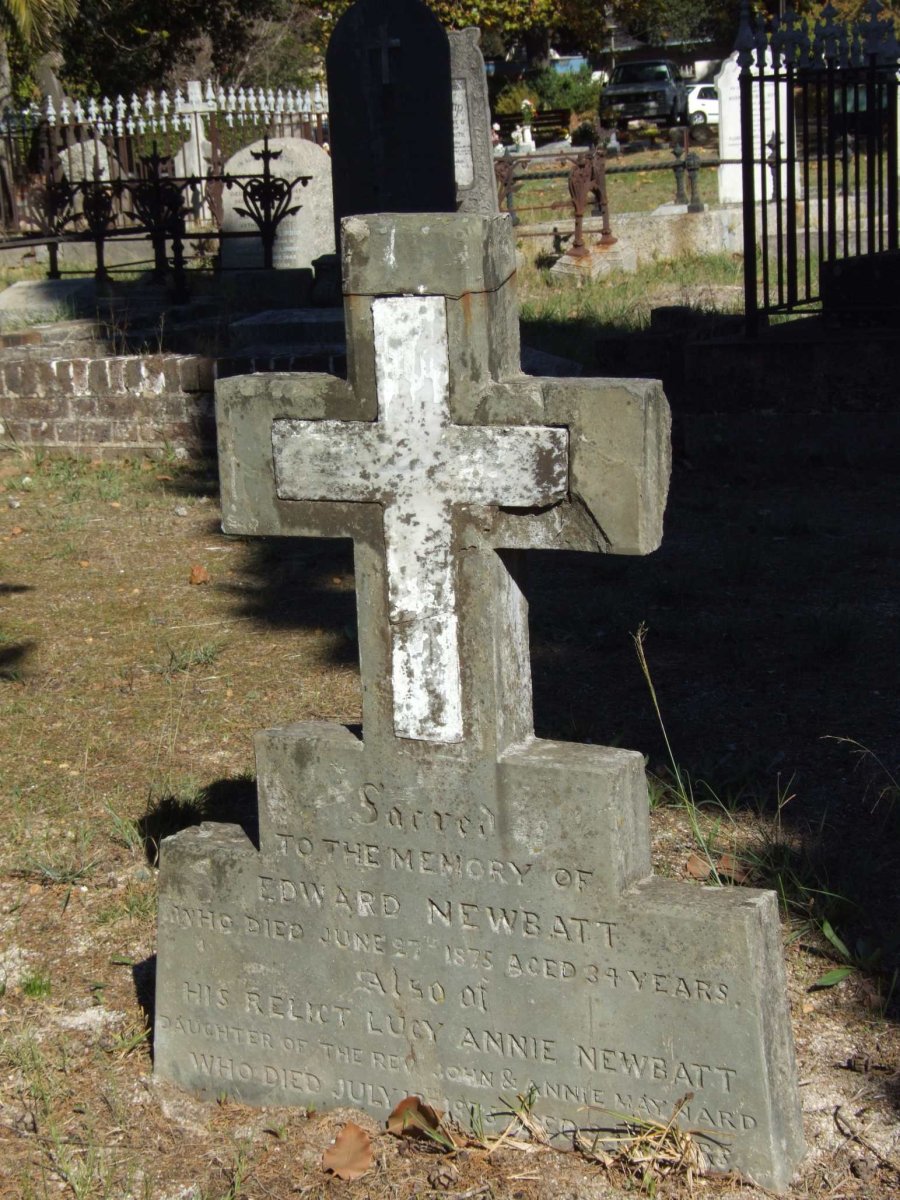NEWBATT Edward -1875 &amp; Lucy Annie MAYNARD -187?