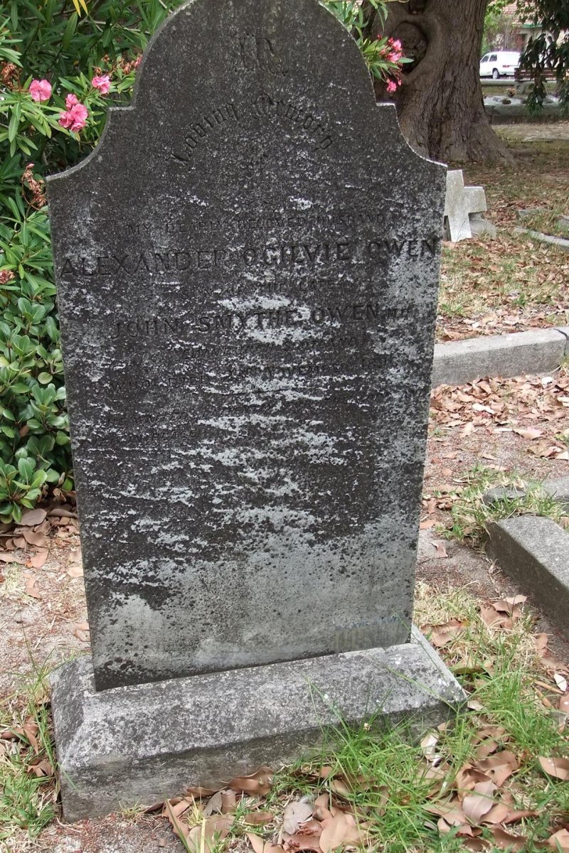 OWEN Alexander Ogilvie -1896