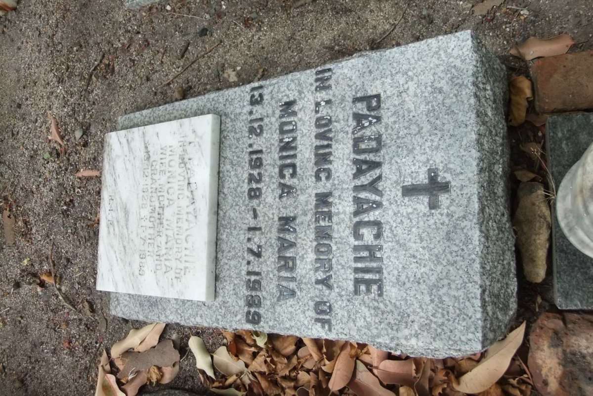 PADAYACHIE Monica Maria 1928-1989